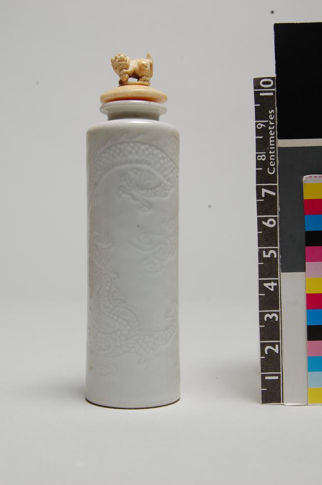 图片[1]-snuff-bottle; stopper(?) BM-Franks.950.+-China Archive